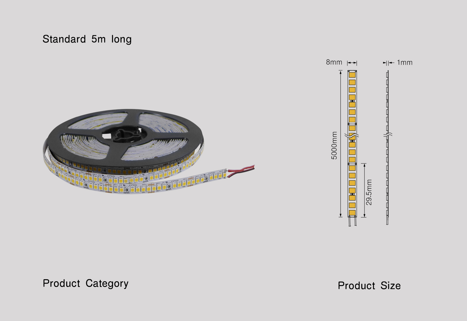SP-18080-8-238  Waterproof LED Strip