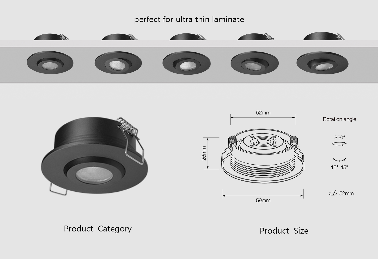 SP-18045-3 Puck Light gallery image