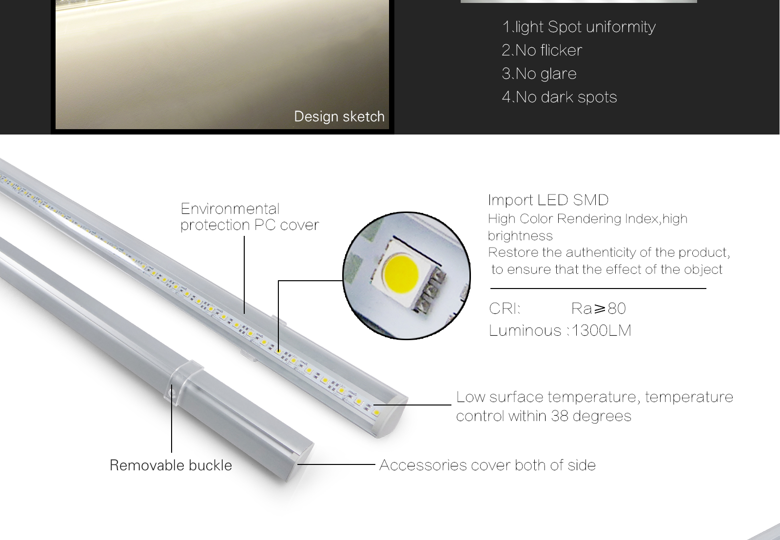 SP-16214-TM LED Linear Light gallery image