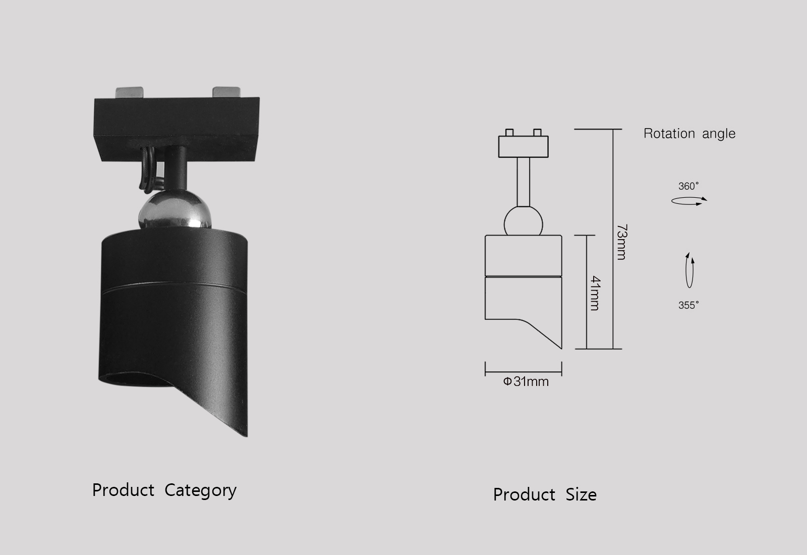 SP-18142-3 Track Light