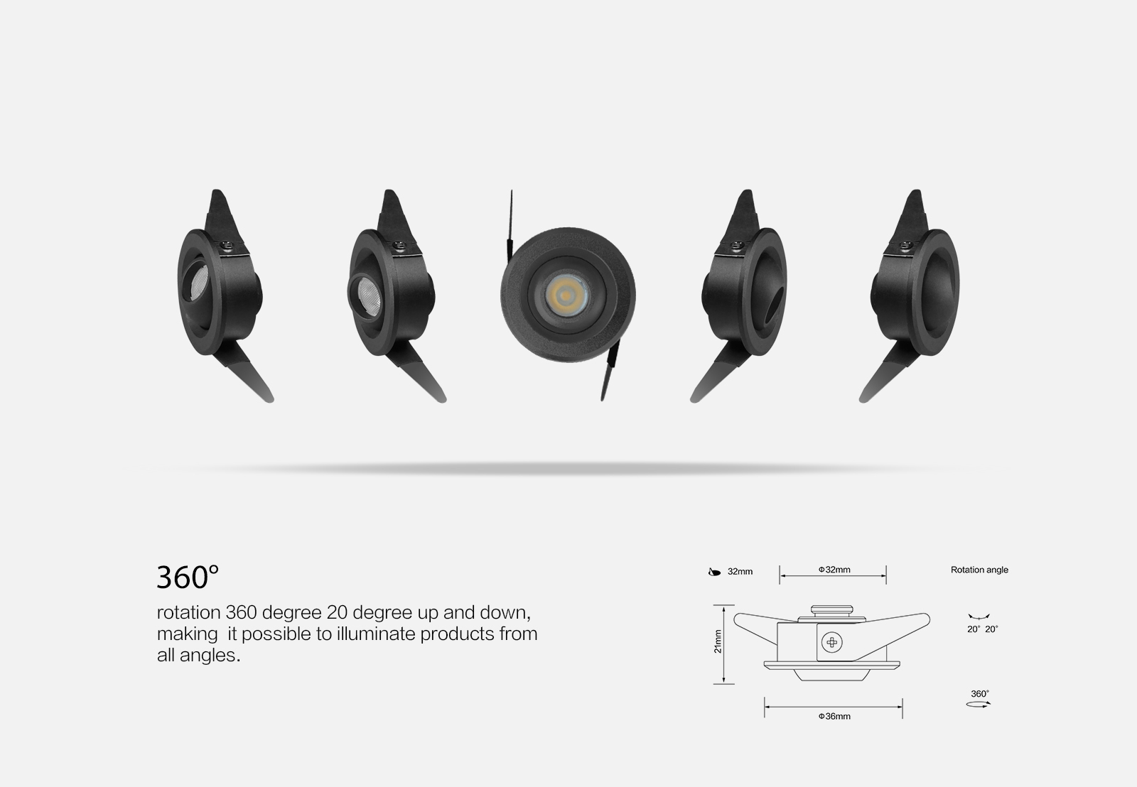 SP-15042-C  Puck Light gallery image