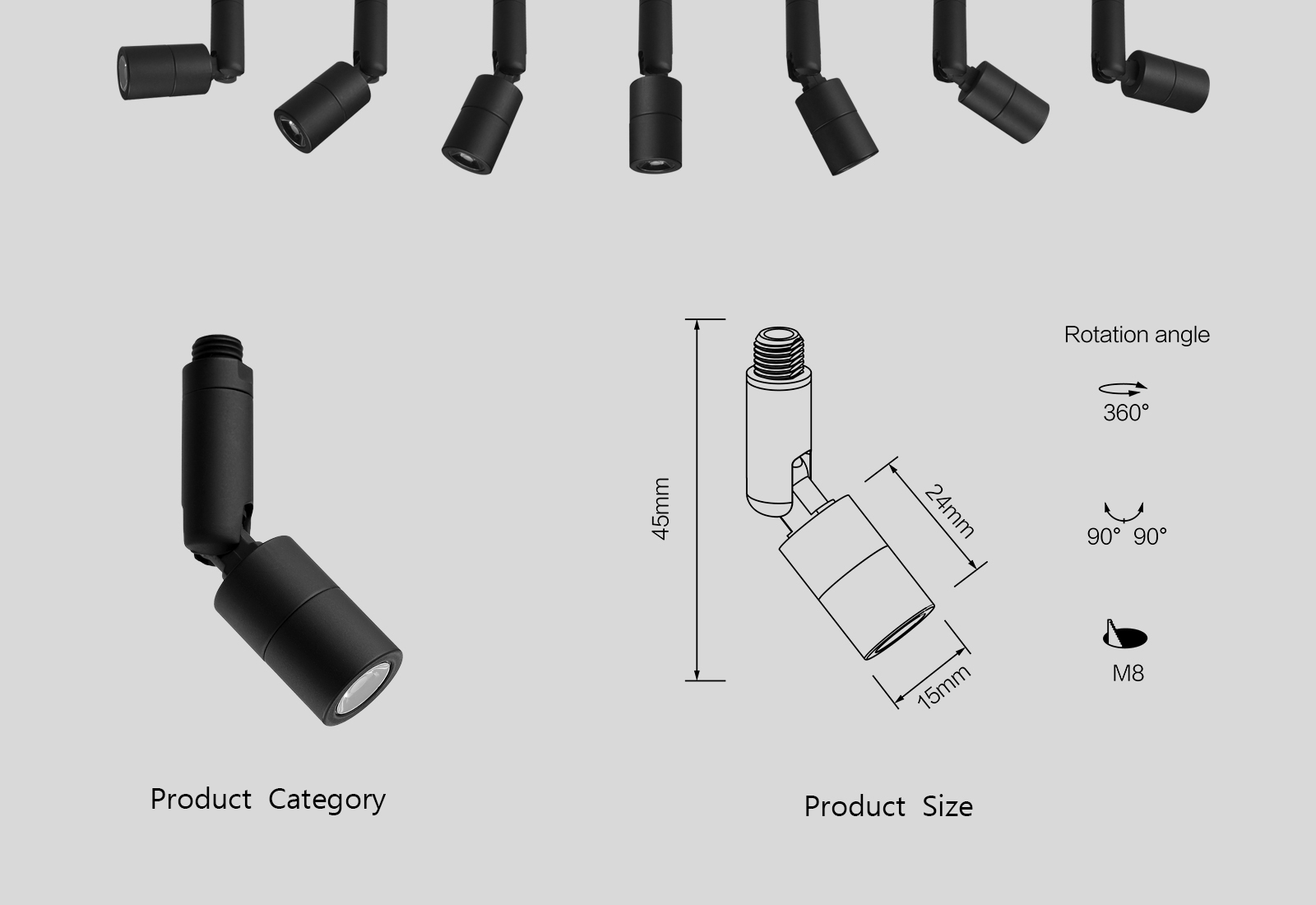 SP-18001-A Mini Spotlight