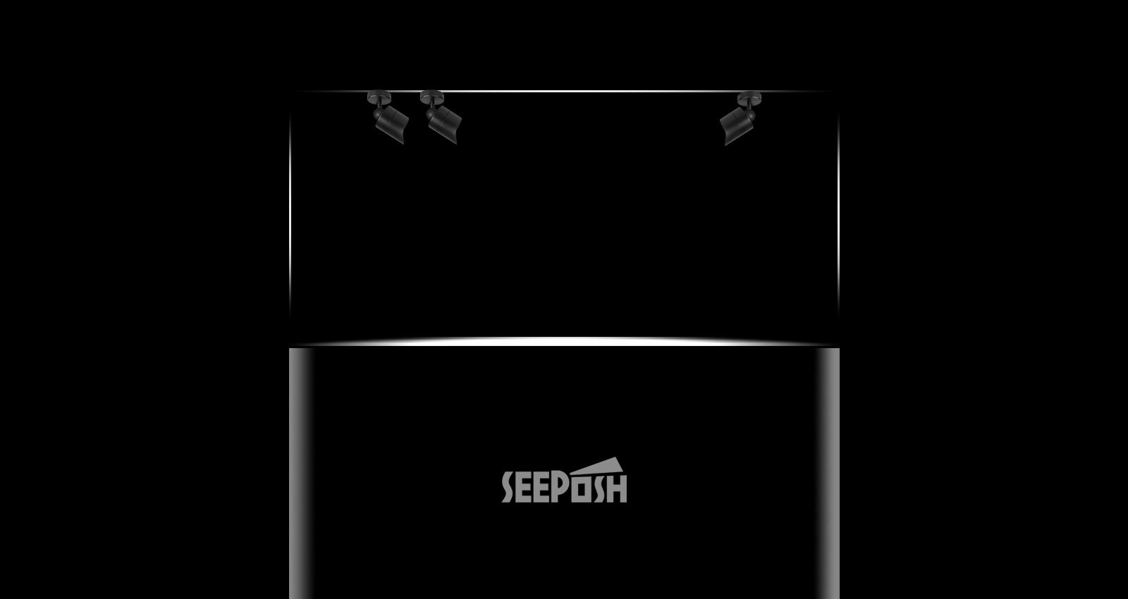 SP-16002 Surface Mounted Wall cabinet  Small Spotlight