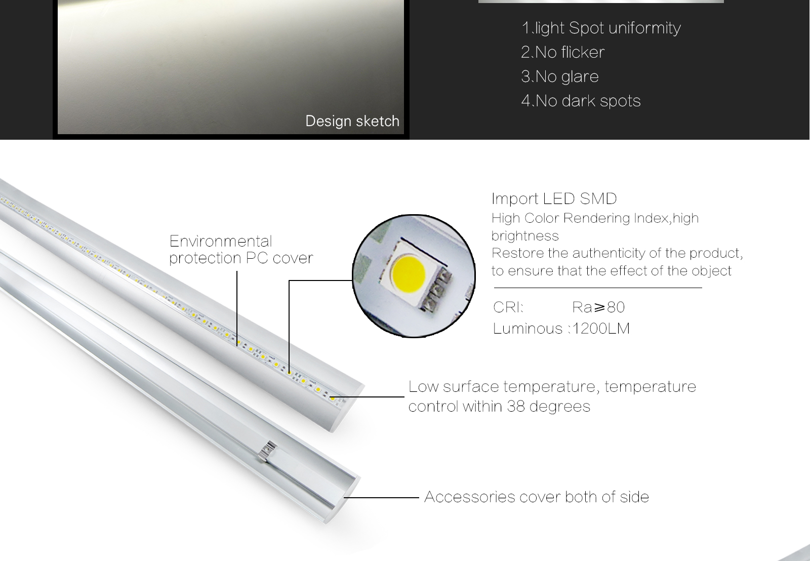 SP-16215-WM Super Bright Line Light gallery image