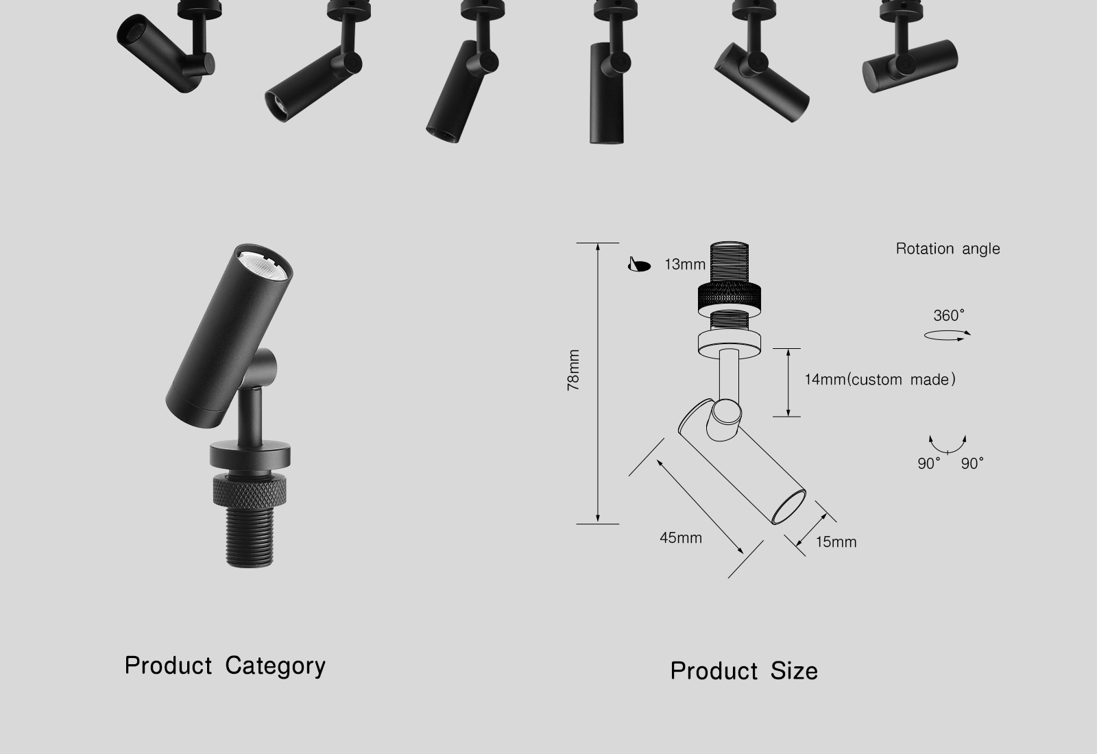 SP-17030 Mini Spotlight