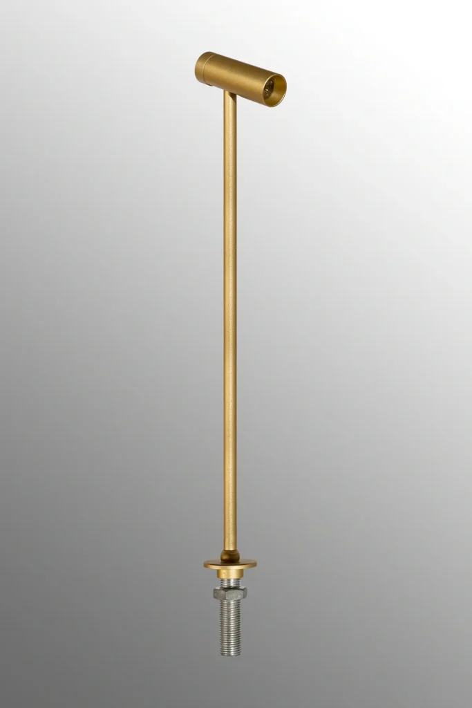 SP-15021 Jewelry Showcase Table  Pole Stem Light