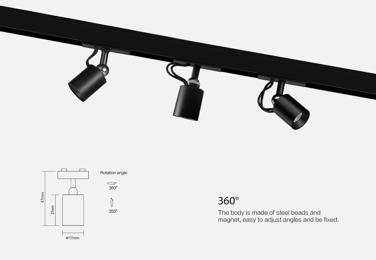 SP-18142 Jewelry/watch display cabinet, museum cabinet Mini Track spotlights gallery image