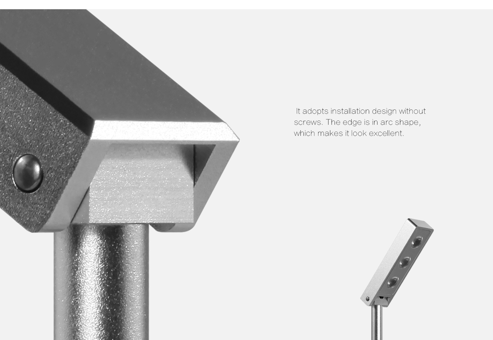 SP-16020  Custom adjustable display case pole light gallery image