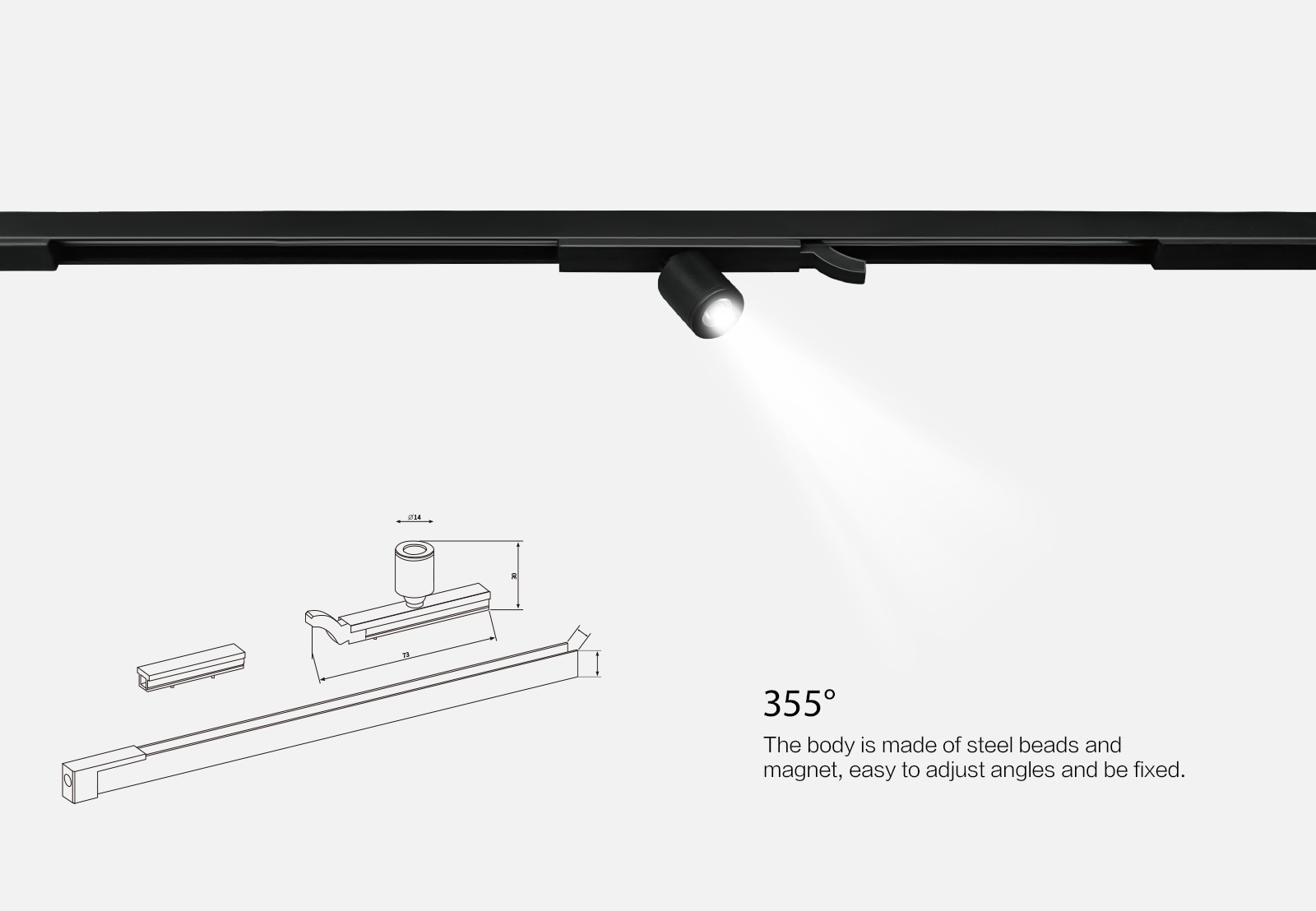 SP-22626-B Track light