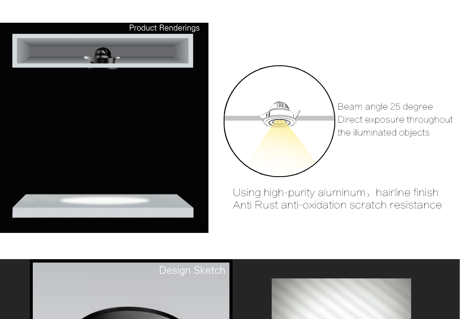 SP-16046-3 Flexible puck lights bespoke puck light gallery image