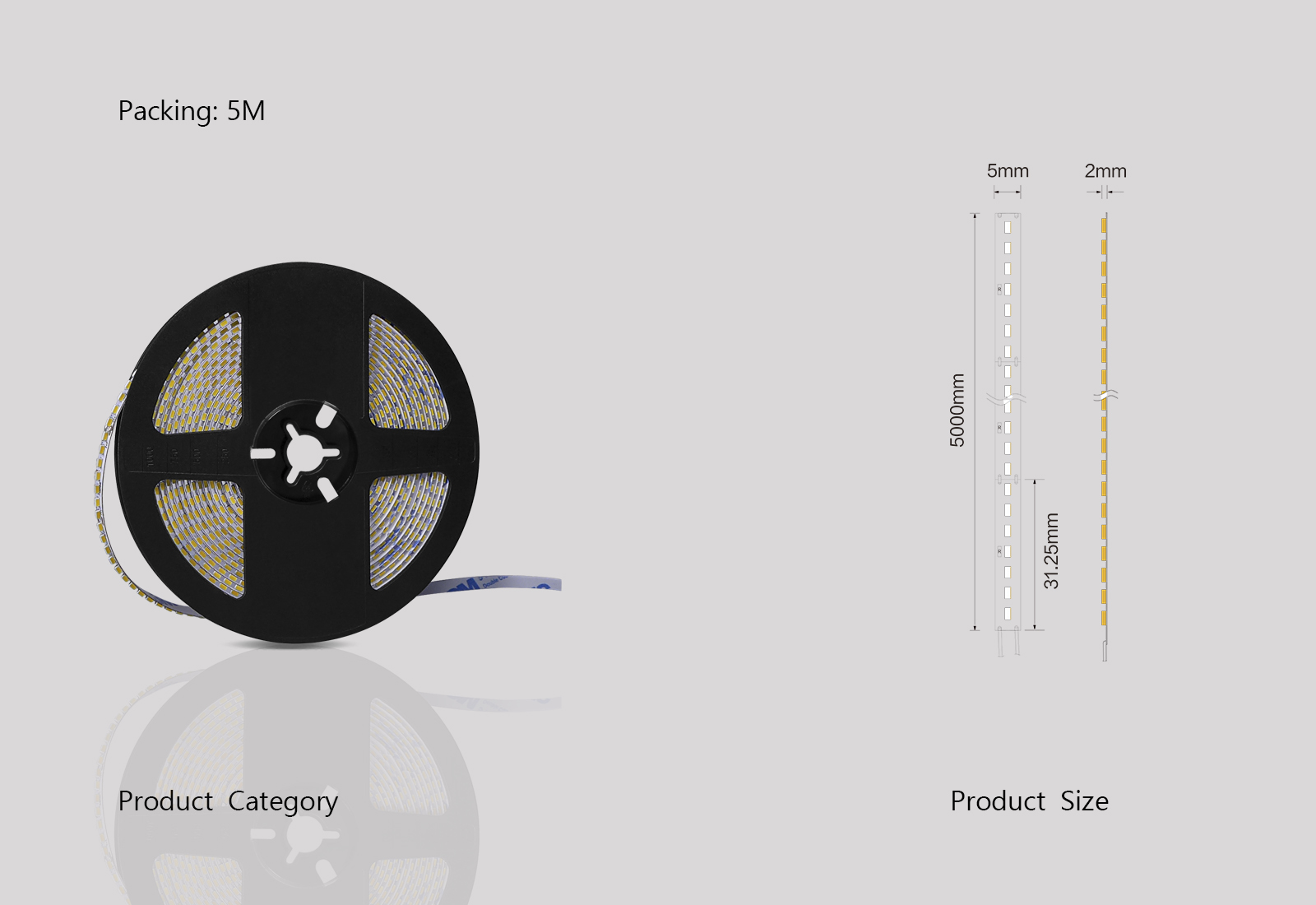 SP-18080-5-224  Side light belt