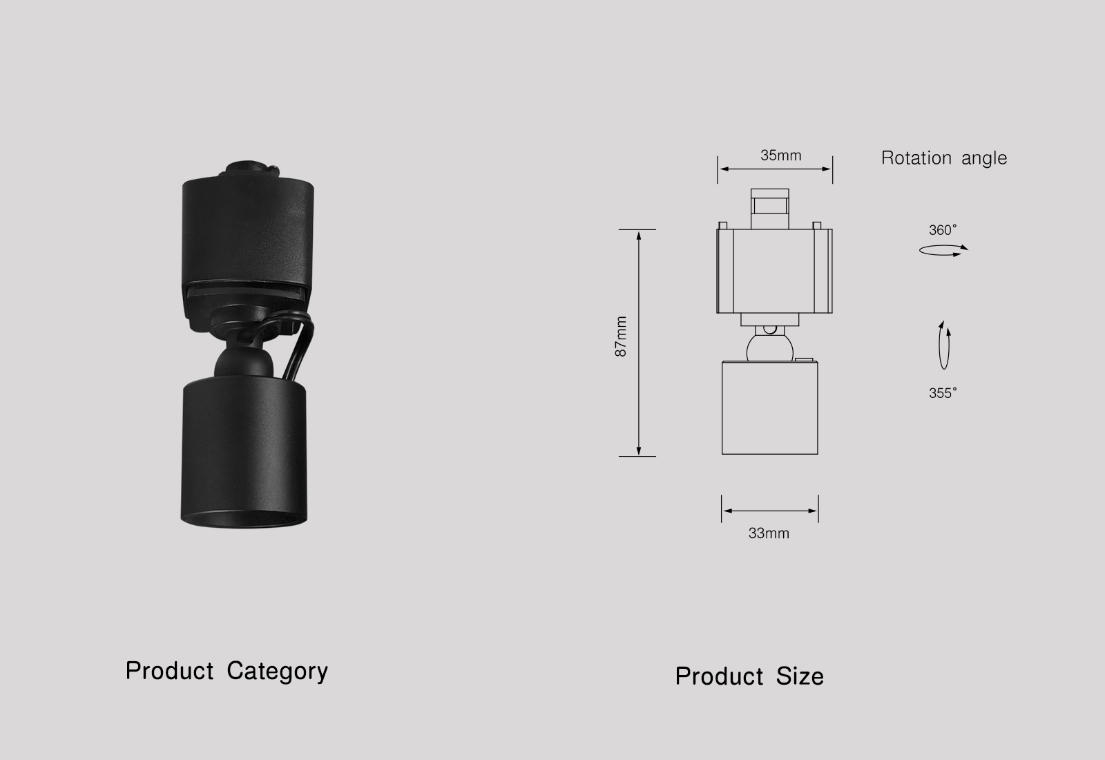 SP-16162-C Track Llight