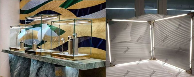 rotatable-linear-lights-glass-showcases